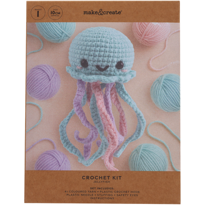 Make Your Own Jellyfish Crochet Kit image number 1