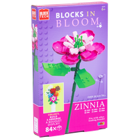 Blocks in Bloom Building Blocks: Zinnia