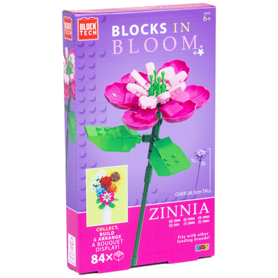Blocks in Bloom Building Blocks: Zinnia image number 1