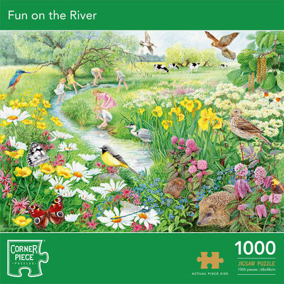Fun on the River 1000 Piece Jigsaw Puzzle From 1.00 GBP | The Works