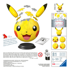 Pok&eacute;mon Pikachu Puzzle Ball with Ears image number 3