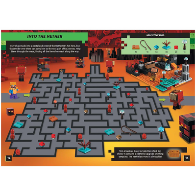 LEGO Minecraft: Steve&rsquo;s Netherite Adventure image number 4