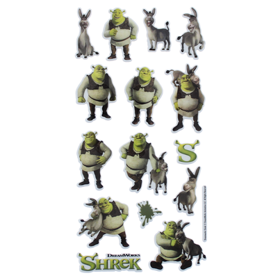 Shrek Puffy Stickers image number 1
