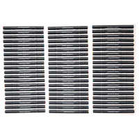Crawford & Black Twin Tip Acrylic Brush Pens: Pack of 60