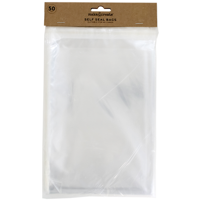A5 Self Seal Bags: Pack of 50 image number 1