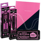 Pink Helix Oxford Stationery Collection & Notebook Bundle image number 1