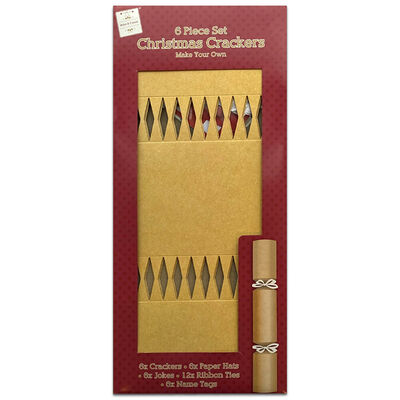 Make Your Own Christmas Crackers Set: Plain Kraft image number 1