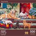 Dog Family 500 Piece Jigsaw Puzzle image number 1