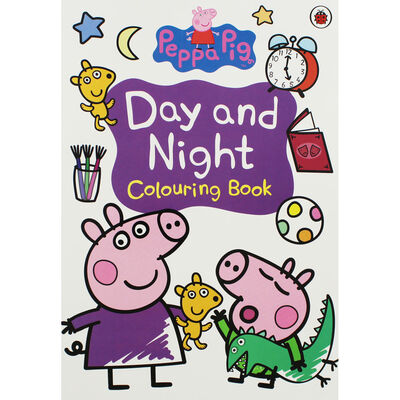 Peppa Pig: Day and Night Colouring Book image number 1