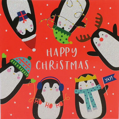 Penguin Christmas Cards: Pack Of 10 image number 2