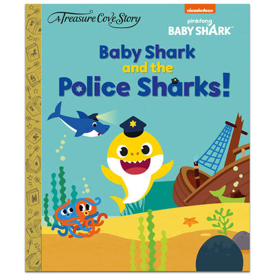 Treasure Cove Story: Baby Shark Police Sharks! image number 1