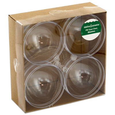 Fill Your Own Baubles: Pack of 4 image number 1