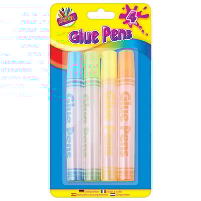 Glue Pens: Pack of 4 image number 1