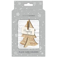 Christmas Place Card Holders: Pack of 4