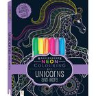 Kaleidoscope Colouring Kit: Neon Unicorns and More image number 1