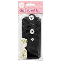 Chalkboard Tags: Pack of 12