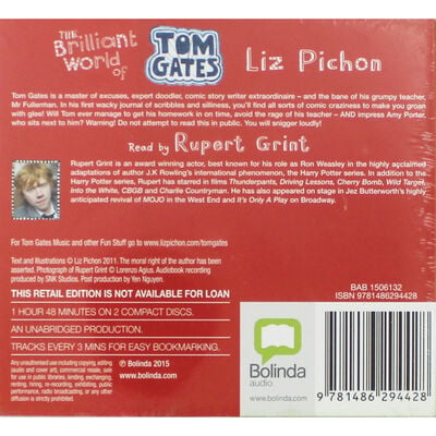 The Brilliant World of Tom Gates: MP3 CD image number 2