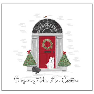 Charity Red Door Christmas Cards: Pack of 10 image number 2