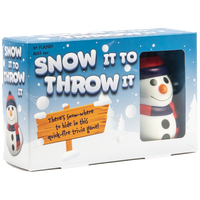 Snow it to Throw it Game