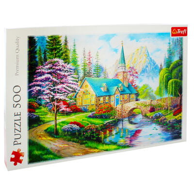 Woodland Seclusion 500 Piece Jigsaw Puzzle image number 1