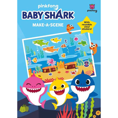 Baby Shark Make a Scene Activity Book image number 1