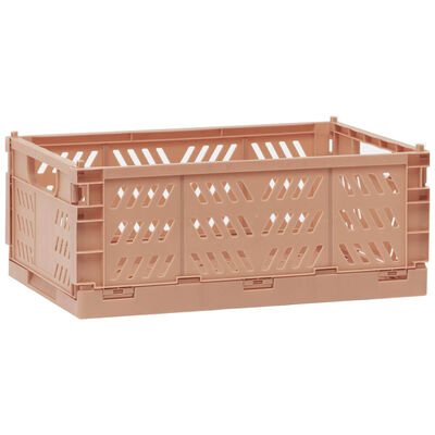 Stackable Storage Crate: Dark Pink image number 1