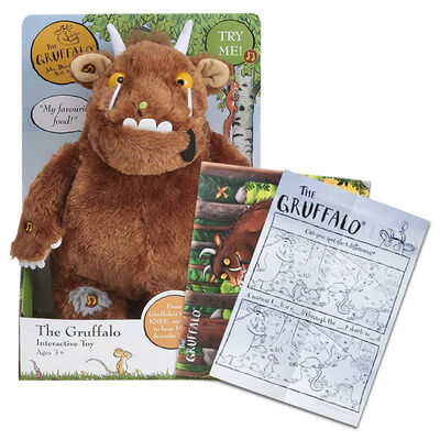The Gruffalo Interactive Plush Toy image number 3