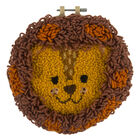 Punch Needle Hoop Kit: Lion image number 2