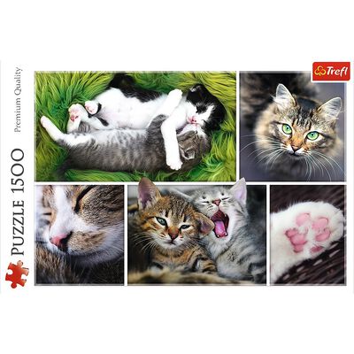 Just Cat Things 1500 Piece Jigsaw Puzzle image number 2