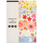 A4 Paper Design Pad: Floral image number 1