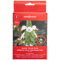 Make Your Own Needle Felt Decoration: Tree Mouse