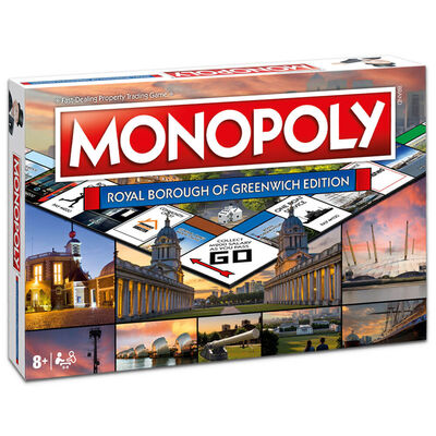 Royal Borough of Greenwich Monopoly Board Game image number 1