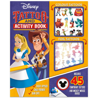 Disney: Tattoo and Activity Book image number 1