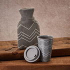 Hot Water Bottle and Flask Gift Set image number 3