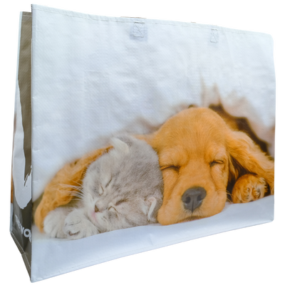 Kitten and Puppy Shopper Bag image number 1