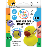 Paint Your Own Moneybox: Duck