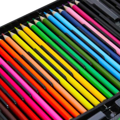 Crawford & Black 140 Piece Art Studio Set with Easel image number 5