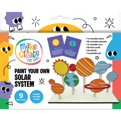 Paint Your Own Solar System Kit image number 1