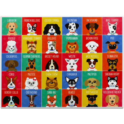 Dog Breeds 300 Piece Jigsaw Puzzle image number 2
