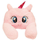 Pink Unicorn Plush Sofa Snuggles image number 1