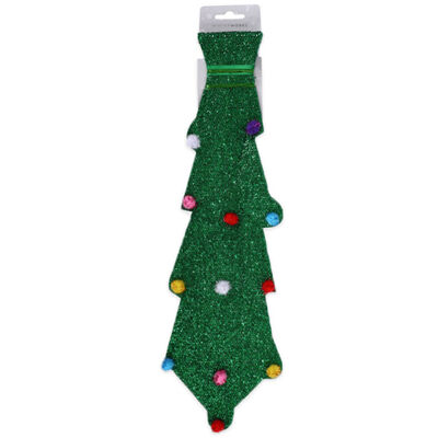 Festive Christmas Tree Tie image number 1