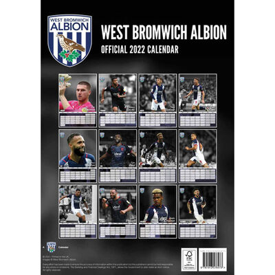 West Bromwich Albion FC Calendar 2022 image number 3