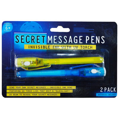 Secret Message Pens: Pack of 2 image number 1