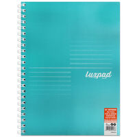 Silvine A4 Wiro Luxpad Turquoise Notebook