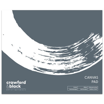 Crawford & Black Canvas Pad 10 x 12 Inches image number 1
