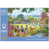 Picnic at the Bowling Green 1000 Piece Jigsaw Puzzle