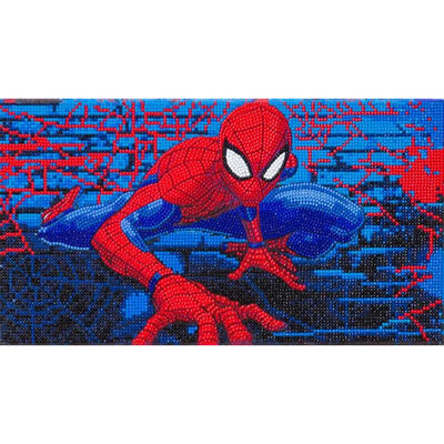 Spiderman Crystal Art Canvas Kit image number 2