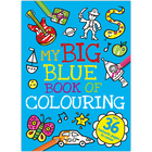 My Big Blue Book of Colouring image number 1
