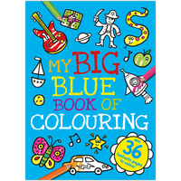 My Big Blue Book of Colouring