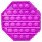 Pop ‘N’ Flip Bubble Popping Fidget Game: Assorted Glitter Octagon image number 2